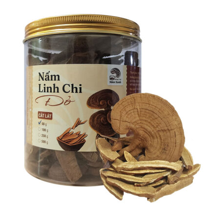 Nấm Linh Chi Đỏ Thái Lát