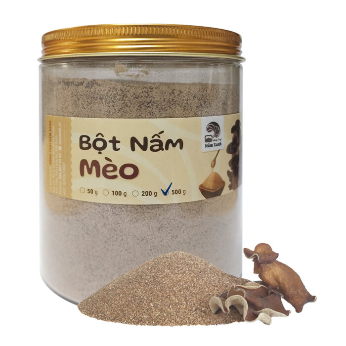 Bột Nấm Mèo (Bột Nấm Mộc Nhĩ)