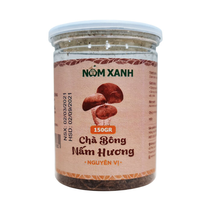 Chà Bông Nấm Hương Nguyên Vị