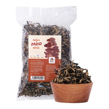 Nấm Mèo Sợi Khô (Nấm Mộc Nhĩ Sợi Khô)