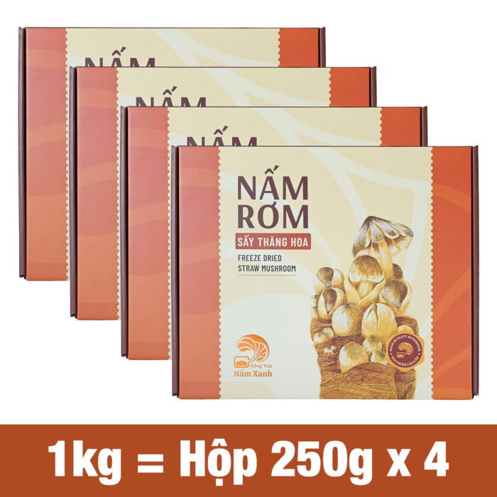 Nấm Rơm Sấy Thăng Hoa Thượng Hạng