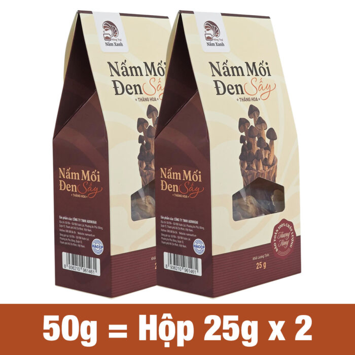 Nấm Mối Đen Sấy Thăng Hoa