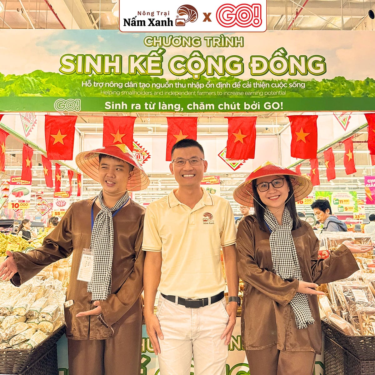 Lễ hội Tự Hào Đặc Sản Việt 2025 - Ký kết hợp tác chiến lược Nấm Xanh x GO! Việt Nam