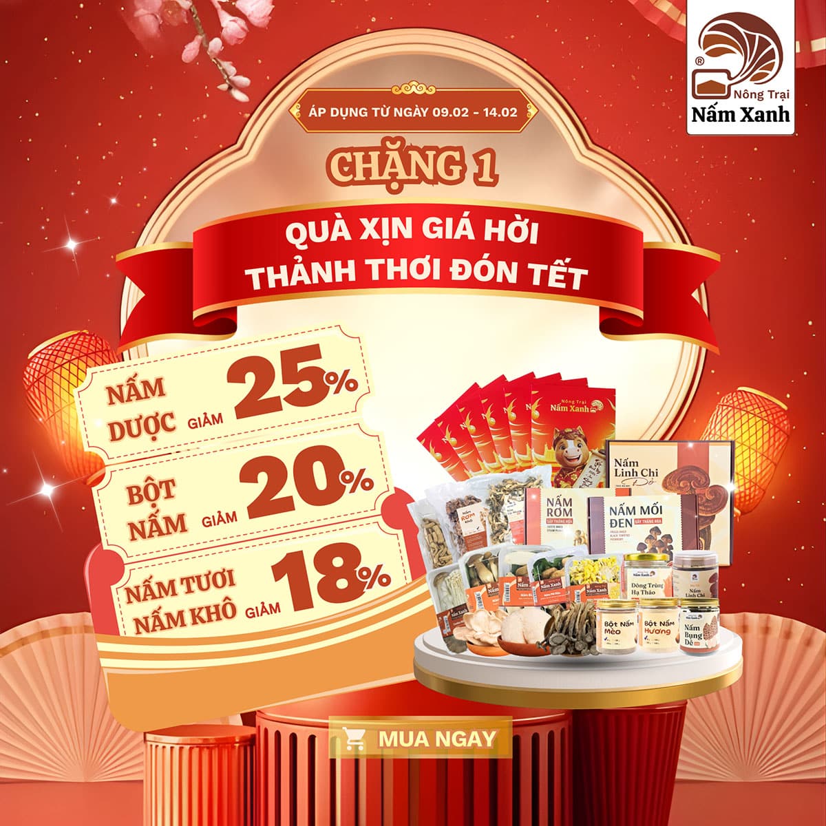 CTKM Tết Nguyên Đán 2026 - Mã Đáo Thành Công - Săn Sale Thần Tốc