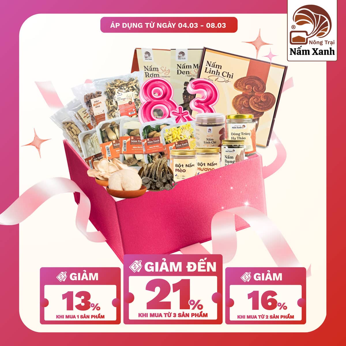 CTKM Quốc Tế Phụ Nữ 8/3