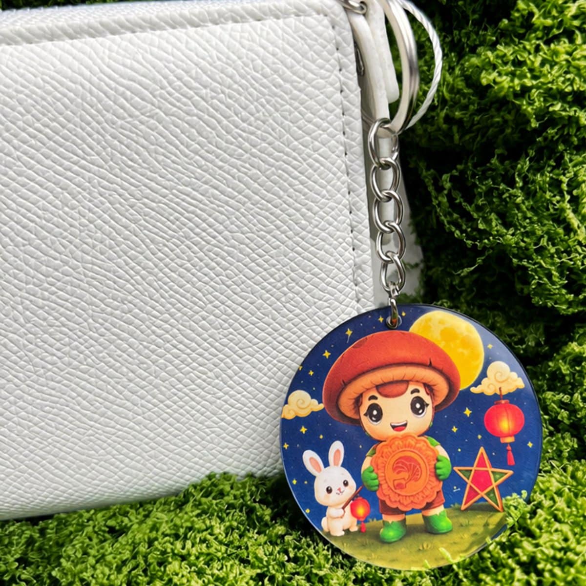 Móc Khóa Mascot Nấm Khỏe Đón Trung Thu 2026